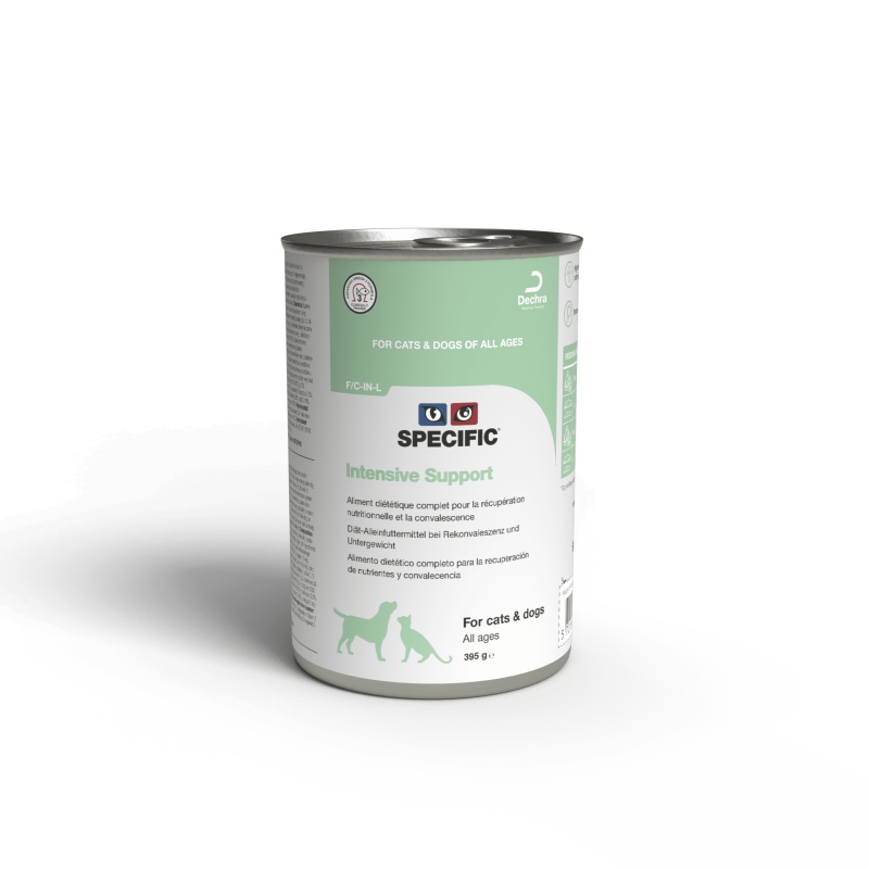 Specific F/C In-L Intensive Support Aliment diétetique pour chiens et chats de tout âge en convalescence.