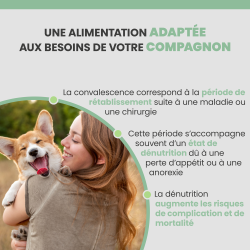 Aliment diétetique Specific F/C In-L Intensive Support adapté pour chiens et chats de tout âge en convalescence.