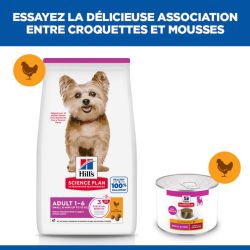 Chien Adult Small & Mini Mousse Poulet