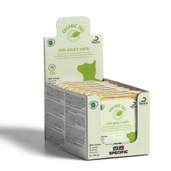Boîte de terrines Specific Organic F-BIO-W Chicken pour chat