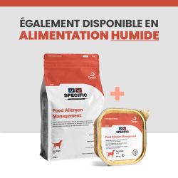 Une alimentation complète avec les croquettes et les terrines spécialement conçu pour les chiens adultes.