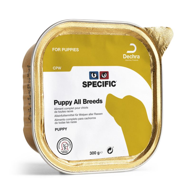 Terrine Specific CPW pour chiot de toute race.