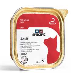 Alimentation Specific FXW pour chat adulte.