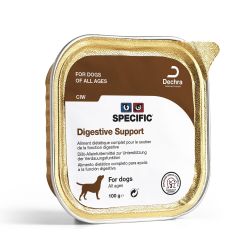 Terrine Specific CIW de 100g adaptée au chien souffrant de troubles digestifs.