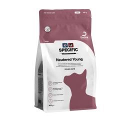 Sac de 400g de croquettes Specific FND pour chaton ou jeune chat en croissance stérilisé.