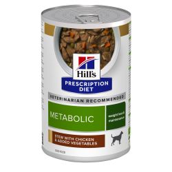 Chien Metabolic Mijotés Poulet & Légumes Boîte
