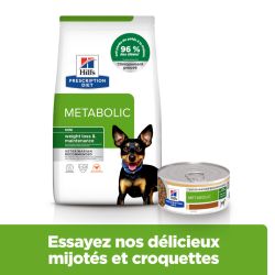 Chien Metabolic Mijotés Poulet & Légumes Boîte