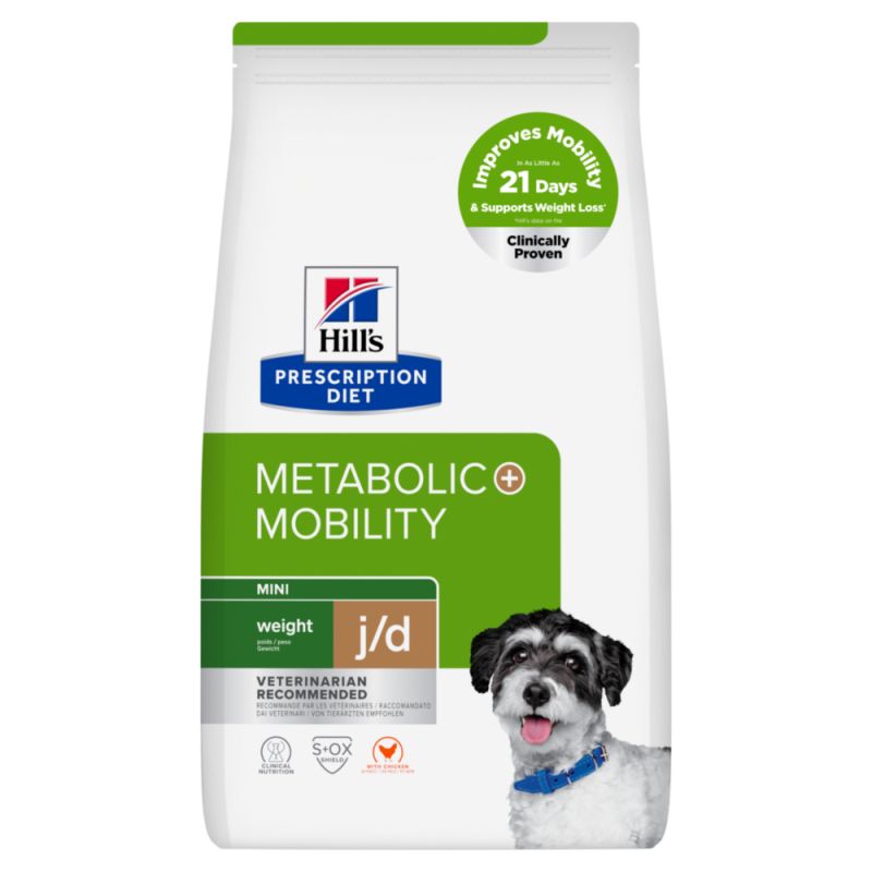 Chien J/D Metabolic + mobility Mini Poulet