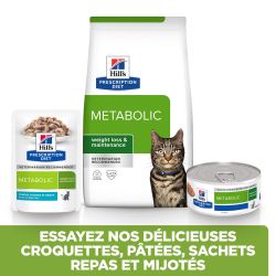 Chat Metabolic Poisson Sachet repas