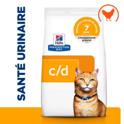 Chat C/D Urinary Multicare Poulet