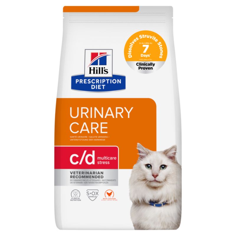 Chat C/D Urinary Stress Multicare Poulet