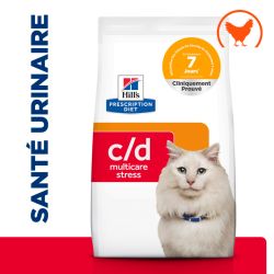 Chat C/D Urinary Stress Multicare Poulet