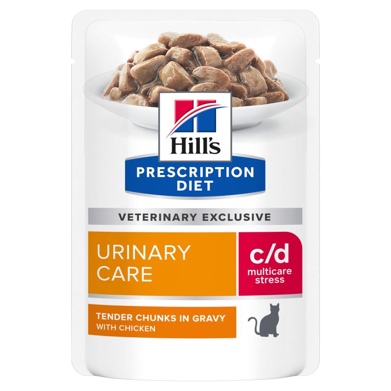 Chat c/d Urinary Stress Multicare Poulet Sachet Repas