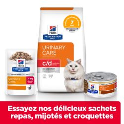 Chat c/d Urinary Stress Multicare Poulet Sachet Repas