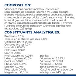 Chat c/d Urinary Stress Multicare Saumon Sachet Repas