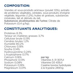 Chat c/d Urinary Stress Multicare Mijotés Poulet & Légumes