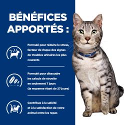 Chat c/d Urinary Stress Multicare+Metabolic Poulet Sachet Repas