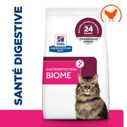 Chat Gastrointestinal Biome Poulet