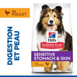 Chien Adult Medium Sensitive Stomach&Skin Poulet