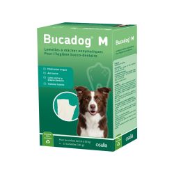 Lamelle à mâcher dentaire chien BUCADOG M