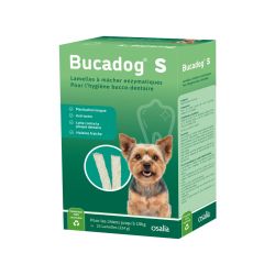 Lamelle à mâcher dentaire chien BUCADOG S