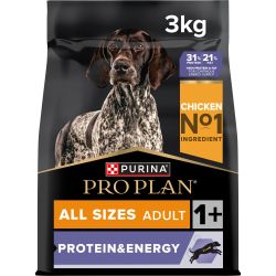 All Sizes Adult Dog Protein & Energy - Croquette chien au poulet | PURINA PRO PLAN