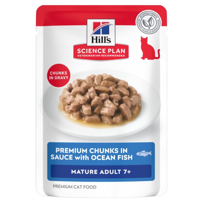 Science plan Chat Mature Adult Poisson - Sachet repas Chat Poisson | Hill's