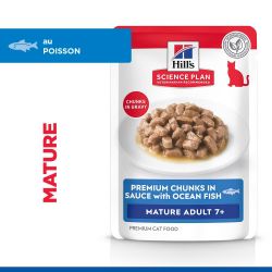 Science plan Chat Mature Adult Poisson - Sachet repas Chat Poisson | Hill's