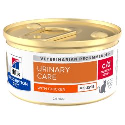Pâtée pour chat ayant des troubles urinaires / Hill's Prescription Diet c/d Urinary Multicare Stress