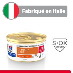 Lieu de fabrication da la pâtée Urinary Multicare Stress : Italie