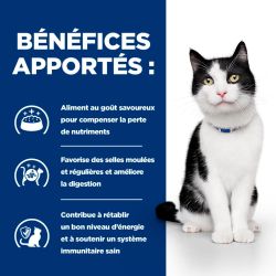 Bénéfices apportés par la mousse Hill's Prescription Diet Digestive Care au poulet