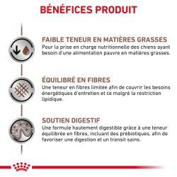 Bienfaits des croquettes pour chien Royal Canin Gastrointestinal Low Fat Small Dog