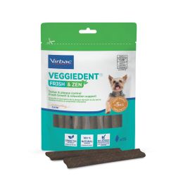 Veggiedent Zen XS - lamelles dentaires anti stress chien