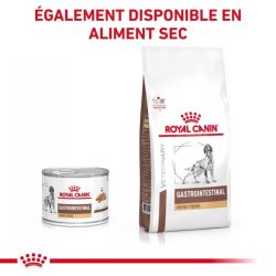 Aliment sec Royal Canin Gastrointestinal High Fibre pour chien en complément de la pâtée de 200g