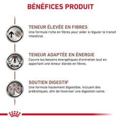 Bienfaits de la pâtée pour chien Royal Canin Gastrointestinal High Fibre