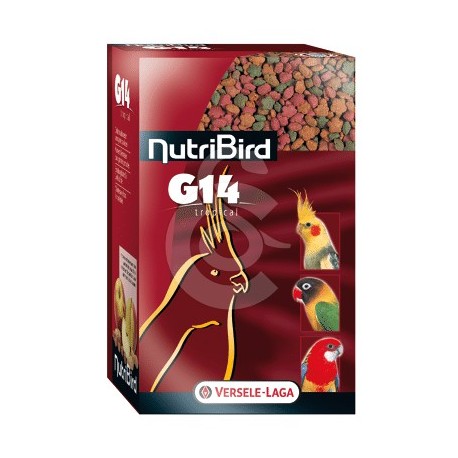NUTRIBIRD GRANDES PERRUCHES G14 TROPICAL(EXTRUDE)