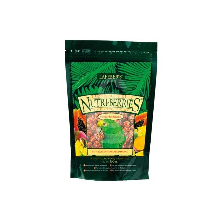 Nutri-Berries tropical fruit parrot