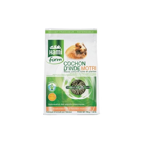 REPAS COMPLET COCHON D'INDE MOTRI